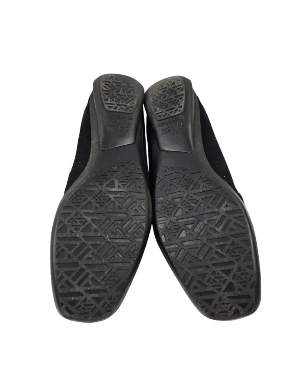 Anne Klein Loafers Womens Size 9M Akfaithi Black Suede iflex Comfort Shoes
